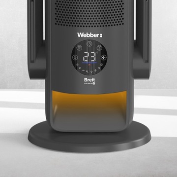 Очиститель воздуха с Wi-Fi, 20 м², тепловентилятор Webber APG7800