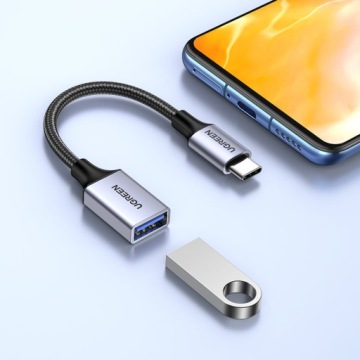 АДАПТЕР-УДЛИНИТЕЛЬ UGREEN С USB C/USB 3.0 OTG 0,15 м