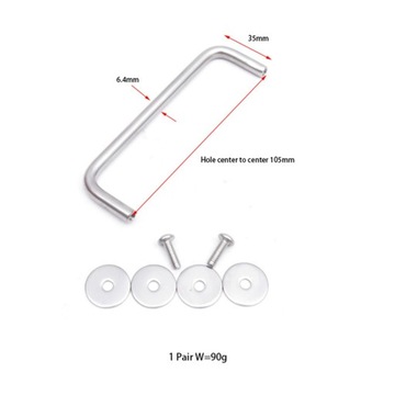 Рукоятка для ныряния с задней пластиной Рейка для ныряния d