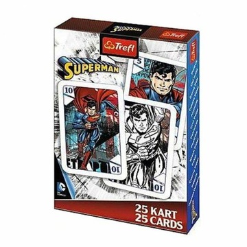 CZARNY PIOTRUŚ SUPERMAN TREFL KARTY DO GRY