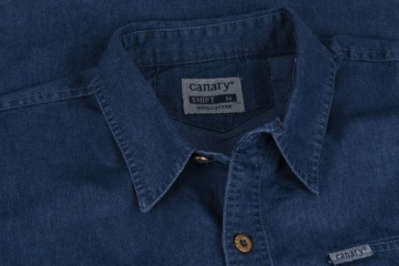 МУЖСКАЯ ДЖИНСОВАЯ РУБАШКА С ДЛИННЫМ РУКАВОМ, РАЗМЕР M CCD