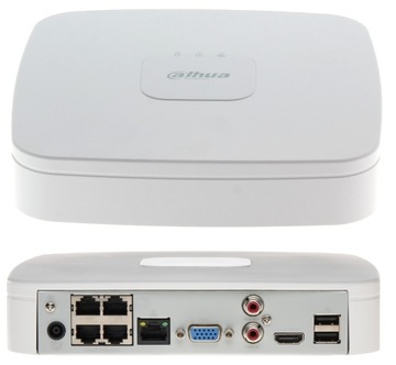 НАБОР IP-МОНИТОРИНГА DAHUA, 4 КАМЕРЫ POE IR30 5MPX