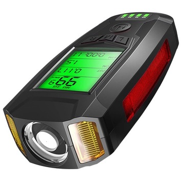 МОЩНАЯ велосипедная лампа ПЕРЕДНЯЯ лампа для велосипедного счетчика велосипедов БУДИЛЬНИК