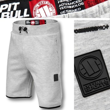 SPODENKI MĘSKIE PIT BULL SPORTOWE SPODNIE SZORTY