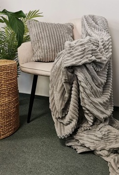 ТЕПЛОЕ ОДЕЯЛО PLED ДЛЯ КРОВАТИ SOFT SOFT С тисненым узором 200х220 СМЕШАННЫЕ ЦВЕТА