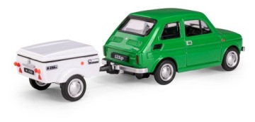 Fiat 126p Зелений+ причіп Коротка Niewiadów