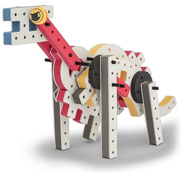 Кубики Inventor Box - Набор изобретателя (65 штук)