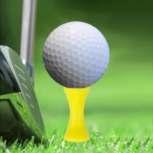 Zivisk Czerwone Kołeczki golfowe plastikowe 32 mm 100 sztuk