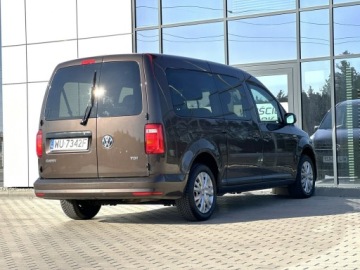 Volkswagen Caddy IV Kombi Maxi 2.0 TDI SCR BlueMotion Technology 102KM 2017 Volkswagen Caddy Polski salon! 1 Ręka, 7 osób!, zdjęcie 5