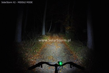 Велосипедный фонарь SOLARSTORM X2 + уплотнительные кольца