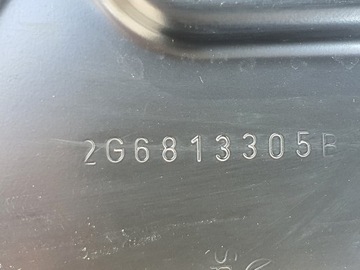 VW POLO 2G 2G6 РЕМЕНЬ ЗАДНИЙ 2G6813301C