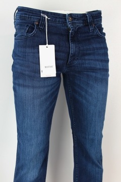 MUSTANG WASHINGTON SLIM STRAIGHT SPODNIE JEANS _ W35 L32