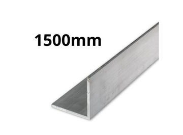 KĄTOWNIK ALUMINIOWY 40x40x3 1,5M SUROWY