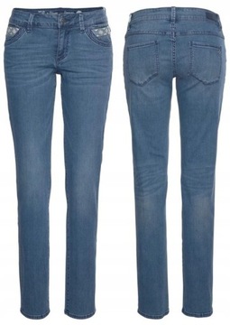 SKD0332 S.Oliver spodnie damskie W36/L32 jeansy