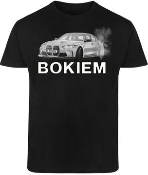 T-SHIRT MĘSKI BMW DLA FANA BMW M POWER Z NADRUKIEM KOSZULKA ROZM-3XL A25