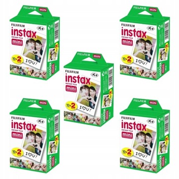 Картриджи Instax MINI 4x20шт 80 ФОТО Пленка Fujifilm 11 12 EVO Ссылка на принтер