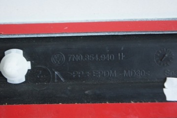 GD VW SHARAN 2012 LIŠTA DVEŘE PRAVÉ PŘEDNÍ
