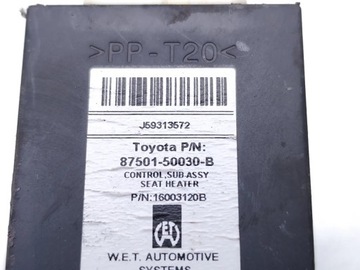 LEXUS LS MODUL / RELÉ PŘEDEHŘÁNÍ SEDADLA 460 BENZÍN 280KW (381 HP)