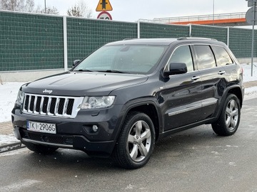 Jeep Grand Cherokee IV Terenowy 3.0 V6 CRD 241KM 2012 JEEP Grand Cherokee 3.0 CRD Overland Krajowy Bezwypadkowy Serwisowany