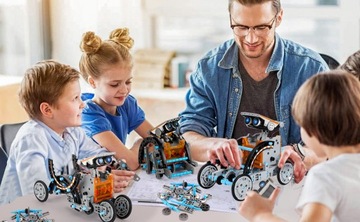 13-1 Комплект солнечного робота STEM: комплект для образовательных экспериментов