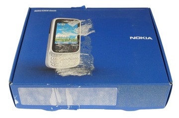 100% NOWA ORYGINALNA NOKIA 6303i CLASSIC RM-638 STEEL KOMPLET