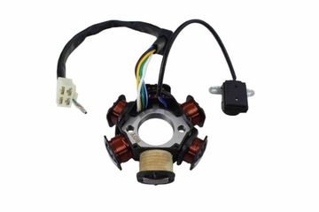 APARAT ZAPŁONOWY STATOR ATV 110 125 6 CEWEK JT 139FMB 4T QUADY MOTOROWERY S