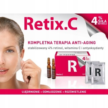XYLOGIC Retix C + Kolagenowa maska