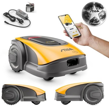 STIGA Zestaw Robot koszący Stig 600 2.5Ah 600m2