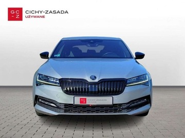 Skoda Superb III Liftback Facelifting 2.0 TSI 190KM 2021 Skoda Superb 2.0 TSI 190KM Sportline DSG LED Kamera Canton Virtual Android, zdjęcie 7