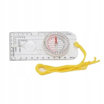 ТУРИСТИЧЕСКАЯ КАРТА КОМПАС НА ПРОЗРАЧНОЙ КАРТЕ С СТРУННЫМ УВЕЛИЧЕНИЕМ