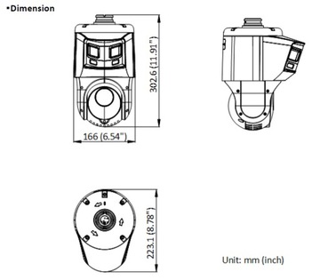 Hikvision DS-2SE4C425MWG-E/26(F0) PTZ-камера