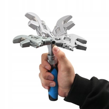 Разводной ключ на 10 дюймов с храповым ключом