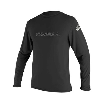 Koszulka ONEILL Basic Skins L/S Sun Shirt Black XXXL