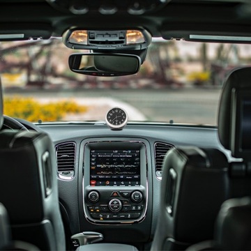 ZEGAREK SAMOCHODOWY LUMINOUS MINI DASH NAKLEJONY ZEGAREK