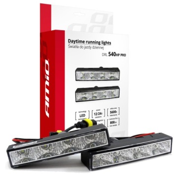 Światła do jazdy dziennej dzienne LED DRL 540 PRO AMIO-01528