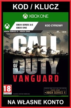 Call of Duty Vanguard XBOX ONE , S , X