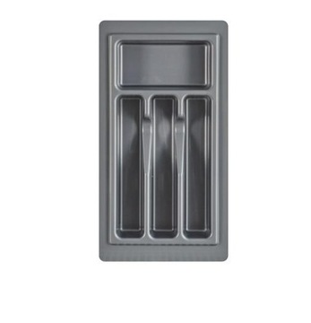 Wkład do szuflady 30 na sztućce 43x23cm Metalik
