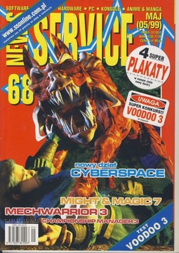 Czasopismo Secret Service nr 05/99 Maj 1999 #68