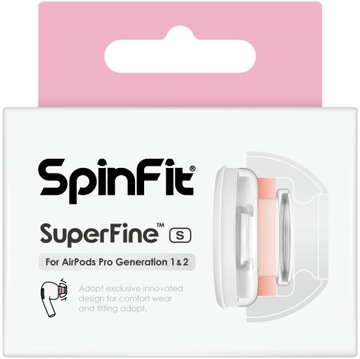 SpinFit SuperFine - do AirPods Pro 1&2 Gen - r. S