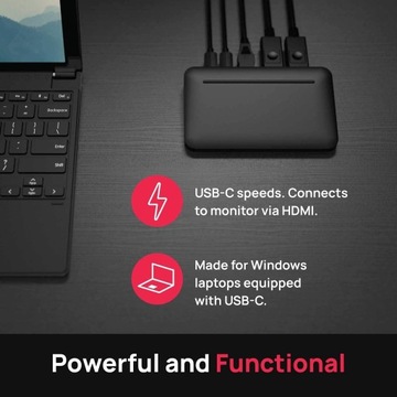 Многопортовый концентратор USB-C Brydge Stone Lite