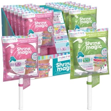 Zestaw kreatywny do robienia bransoletek Magic Lollipop Make it Real