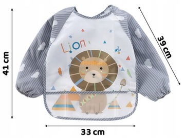 ФАРТУК PIAMBO С РУКАВАМИ 12M+ FLAMING