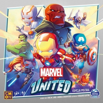 Rodzinna Gra dla DZIECI Marvel United SUPER ZABAWA