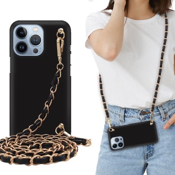 Etui Mat Blink do IPHONE 13 PRO Ochronne Łańcuszek