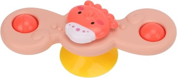 СПИННЕР С СЕНСОРНОЙ ПРИСОСКОЙ ИГРУШКА-ПОГРЕМКА 3 ШТ. В ПОДАРОК