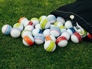 Piłki golfowe TAYLOR MADE Tour Response Stripe Multi Color (białe)