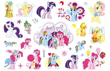 My Little Pony Татуировки пони для детей