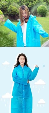 Vanzlife с толстым водонепроницаемым дождевиком для пешего туризма и велоспорта на открытом воздухе с капюшоном