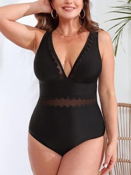 Купальный купальник для женского кубка, плюс размер 3xl