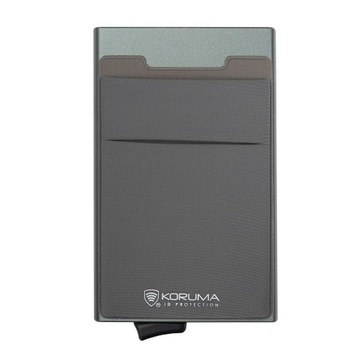 Koruma Aluminiowy Cienki Portfel RFID Etui Karty
